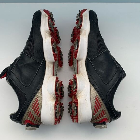 Footjoy Black and White Golf Shoes - Picture 4 of 6